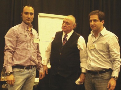 Juan Carlos Castro, Richard Bandler y Jorge Rial
